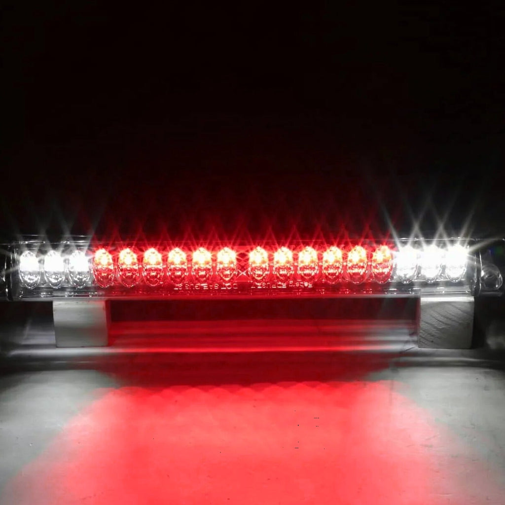 Spec-D Tuning Black LED Strip Projector Headlights With 6-LED Fog Lamps - Ford F150 Flareside 1997-2003, 04 Heritage