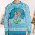 Sister Sister White Christmas Ugly Christmas Sweatshirt