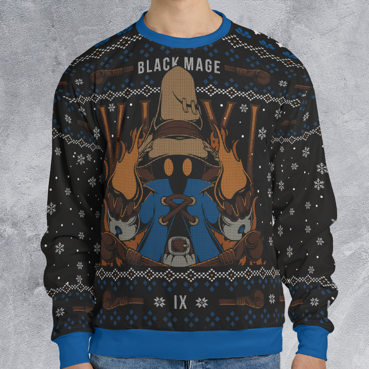 Vivi Ornitier Final Fantasy Ugly Christmas Sweatshirt