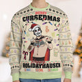 Cursedman HolidayHausen Wrestling Ugly Christmas Sweatshirt