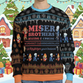 Miser Brothers A Miser Brothers' Christmas Ugly Christmas Sweatshirt