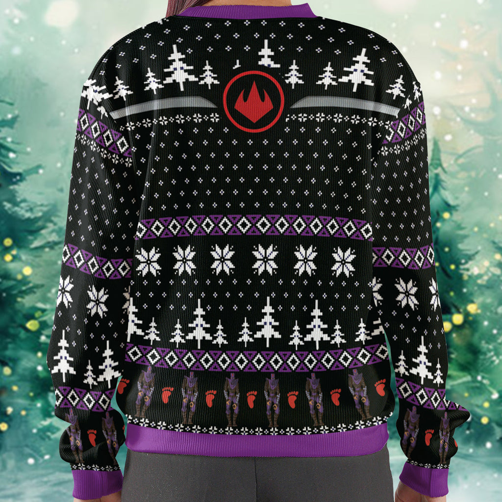 Ninja Squad Ugly Christmas Sweatshirt
