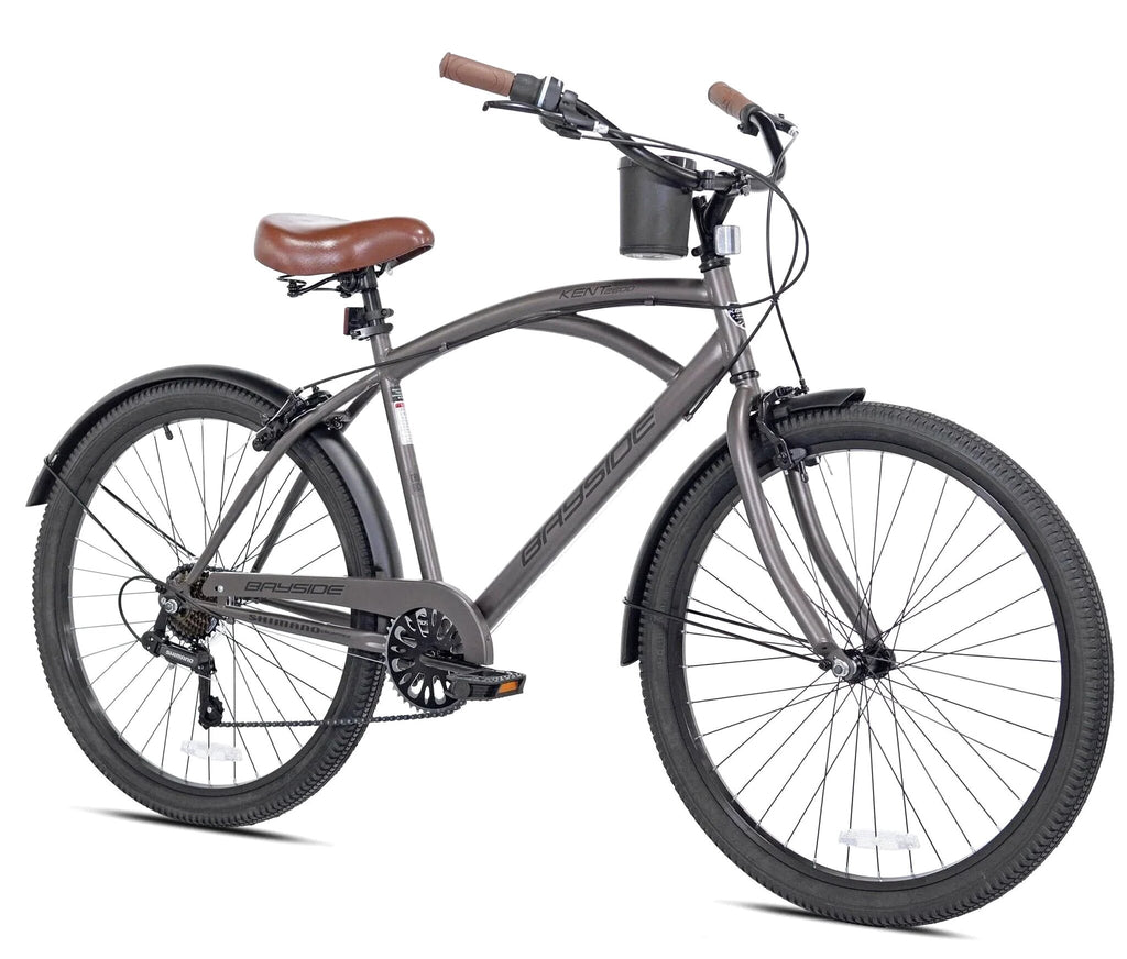 Kent Men's Cruiser Bike 26 in Satin Cocoa - Bayside