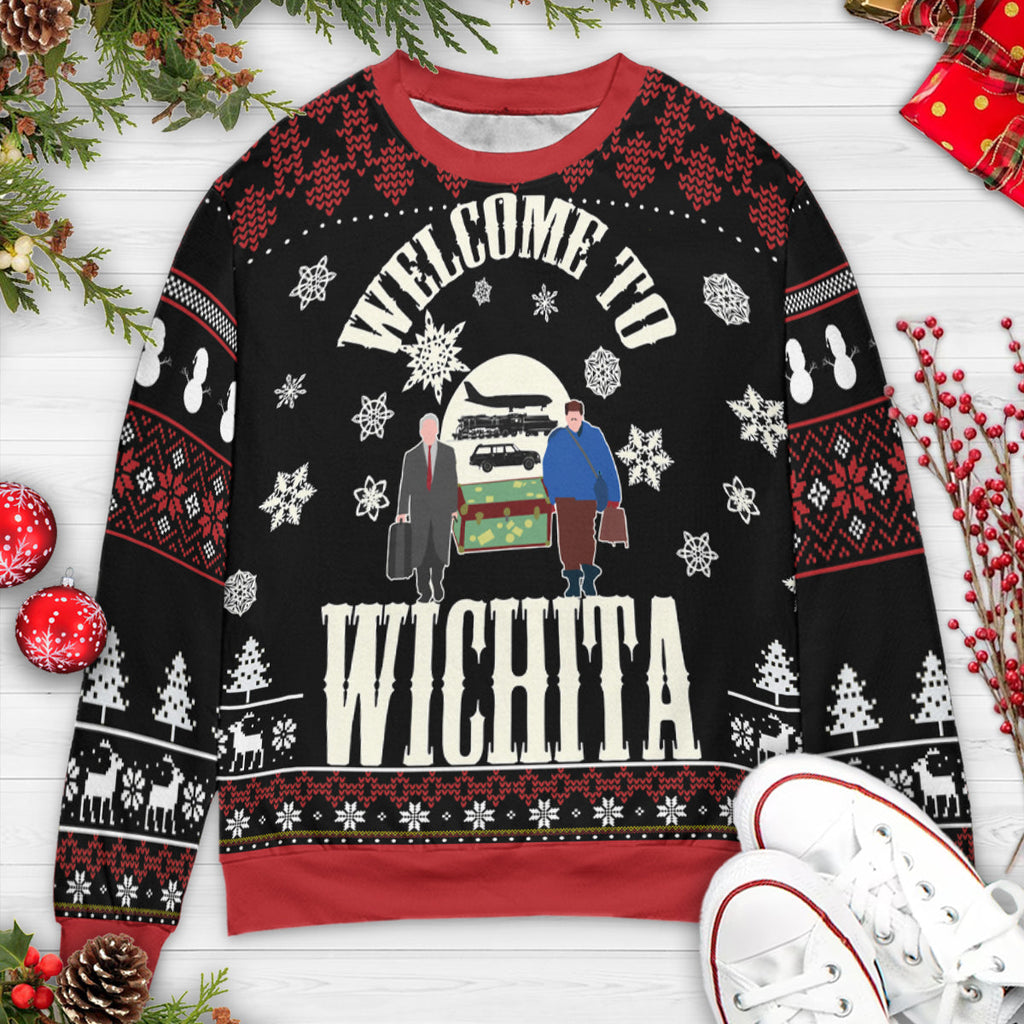 Welcome To Wichita Ugly Christmas Sweatshirt