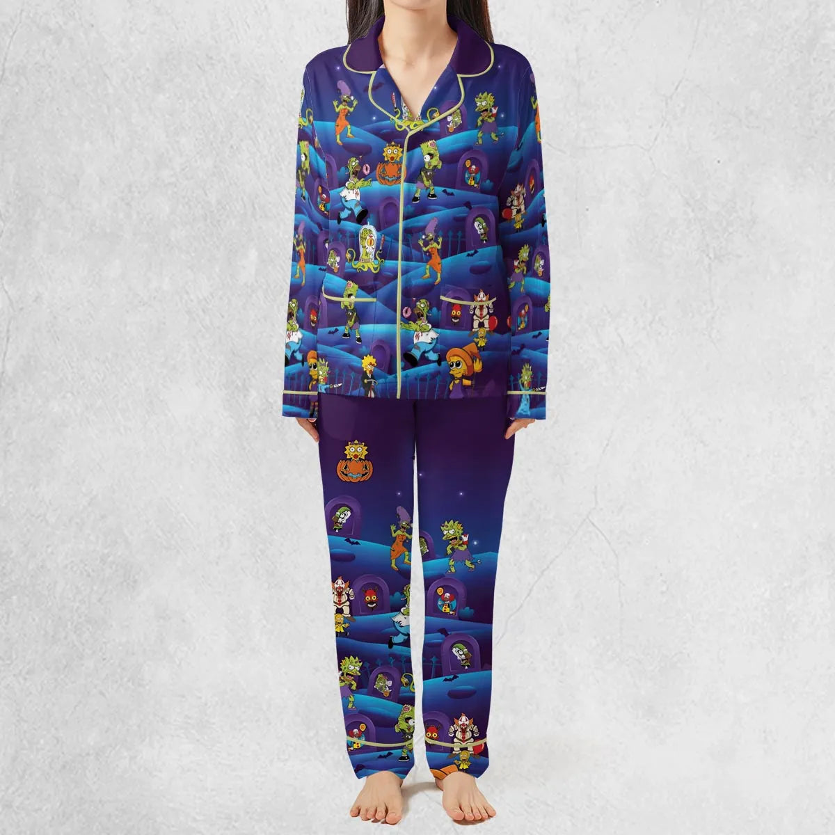 Horror Night The Simpsons Pajamas Set