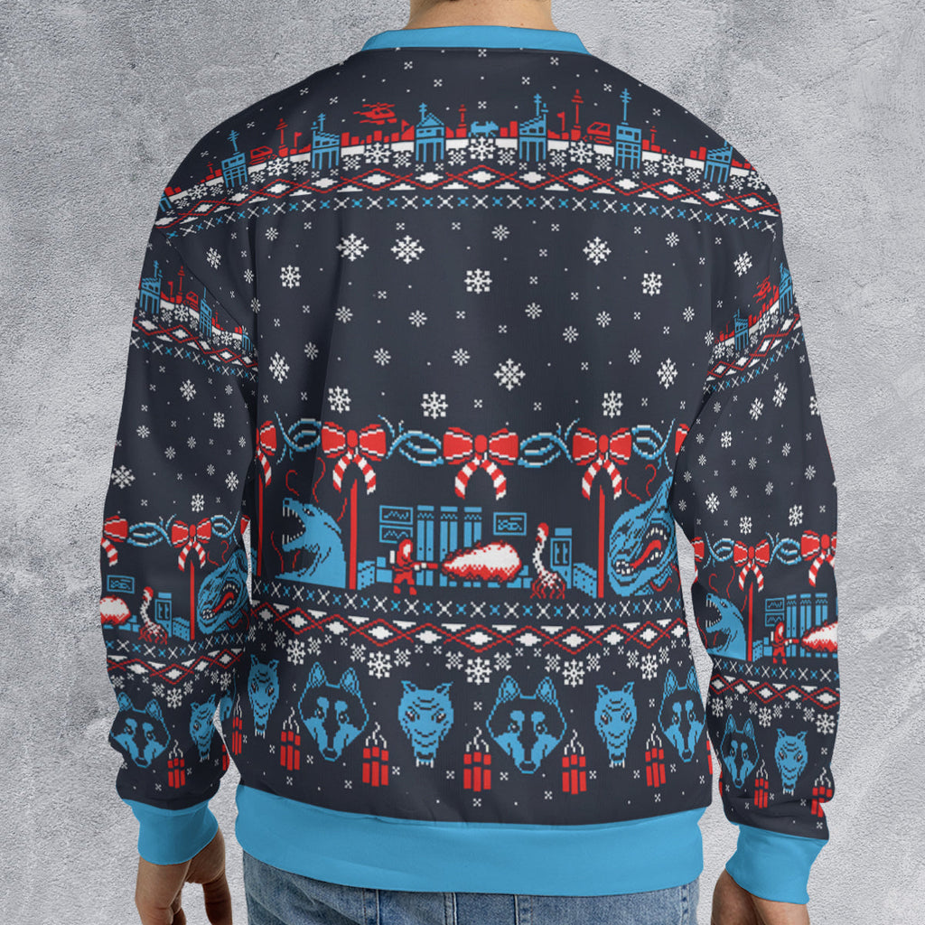 Russell For The Holidays Ugly Christmas Sweatshirt