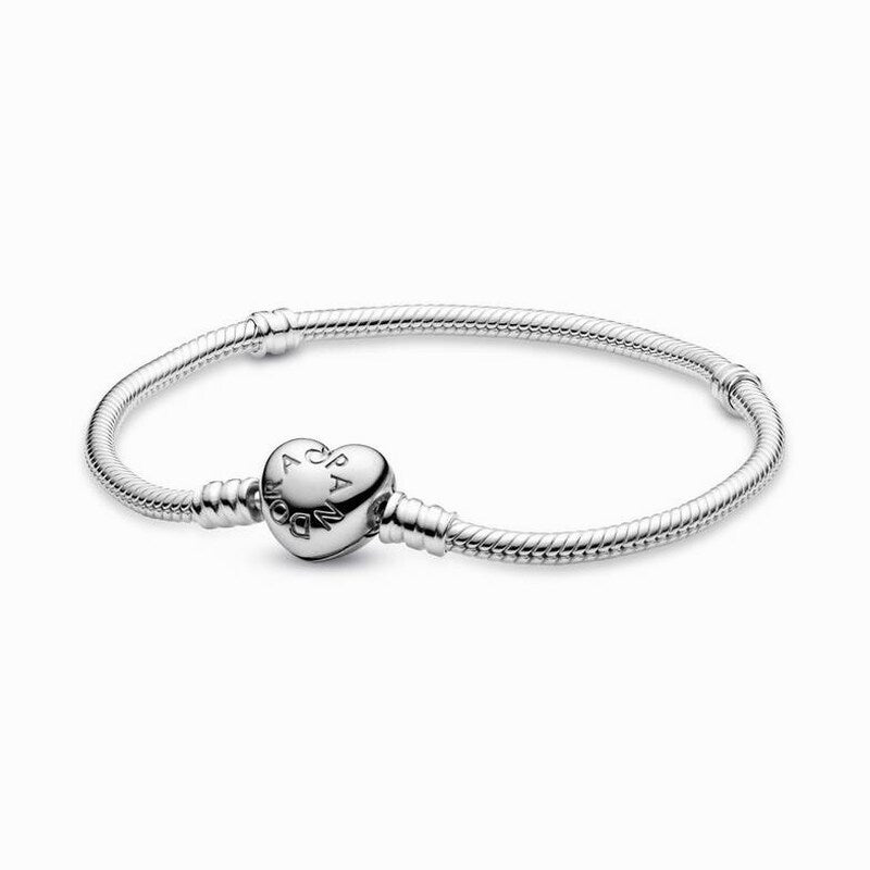 Mother Daughter Heart Charm And Bracelet Set