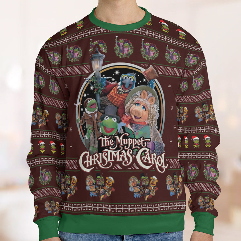 The Muppets Christmas Carol Ugly Christmas Sweatshirt