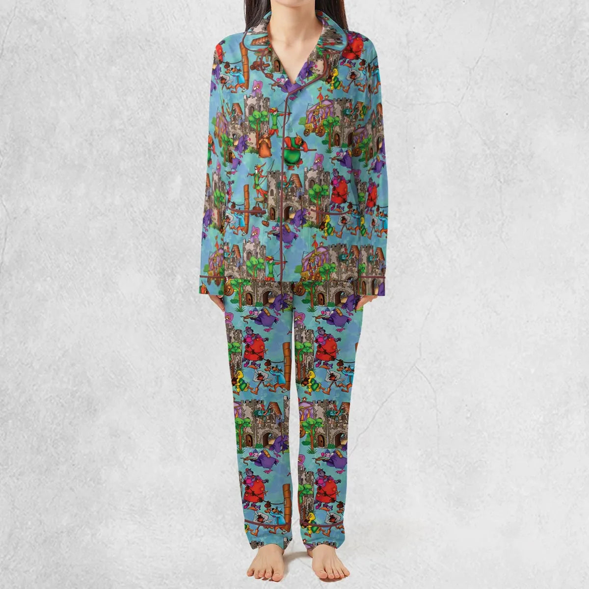Steal From the Rich Robin Hood Pajamas Set