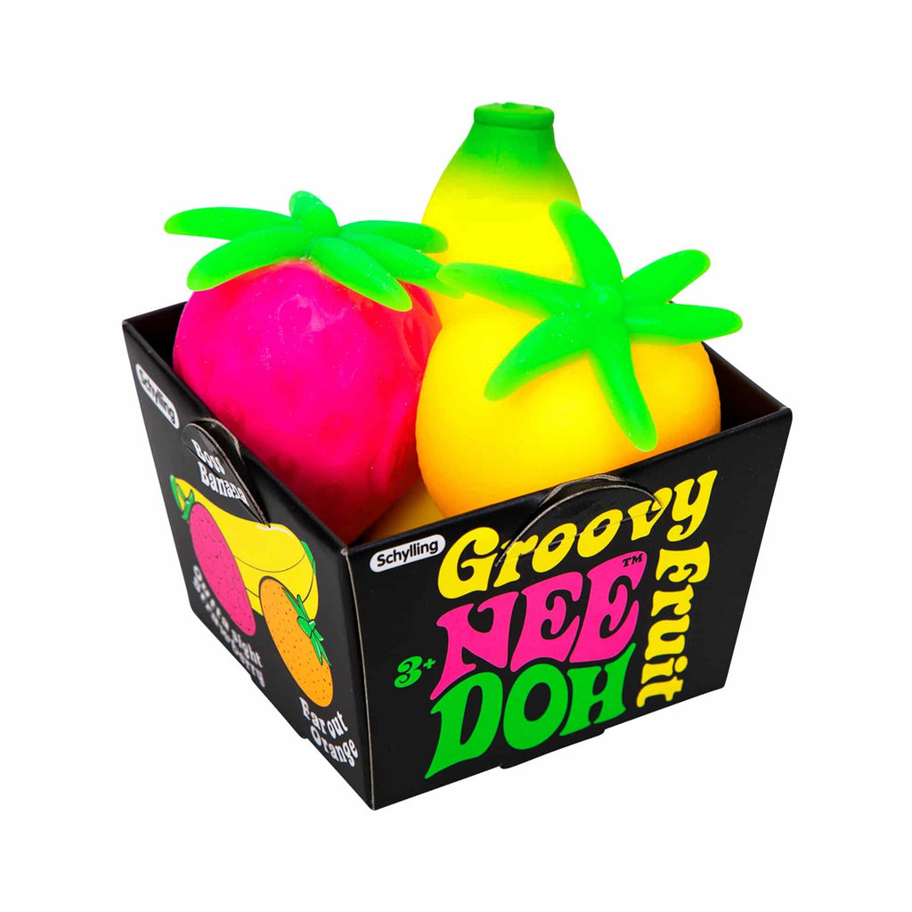 Fruit Shaped Squeeze Toy Trio
