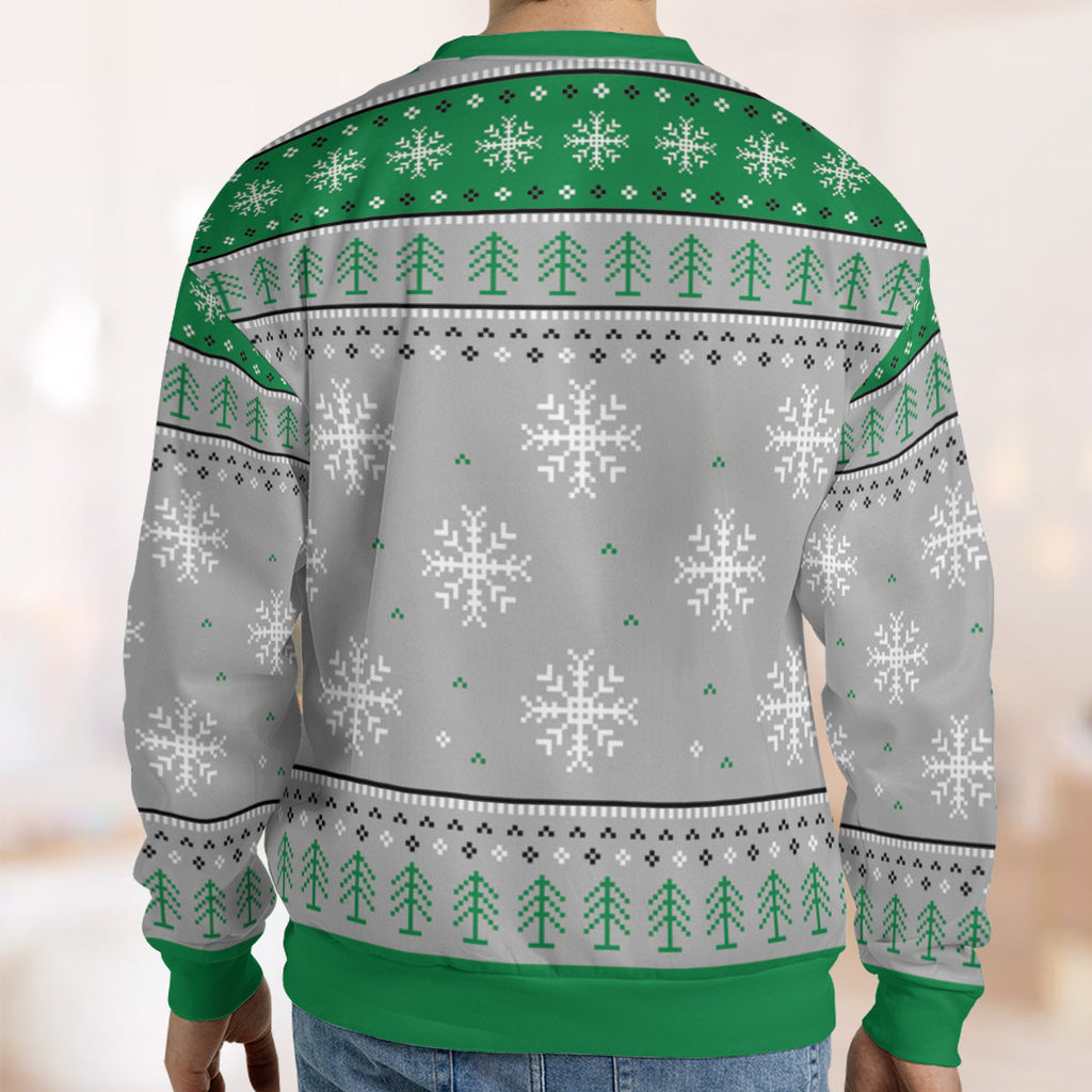 Naughty Brats Krampus Ugly Christmas Sweatshirt
