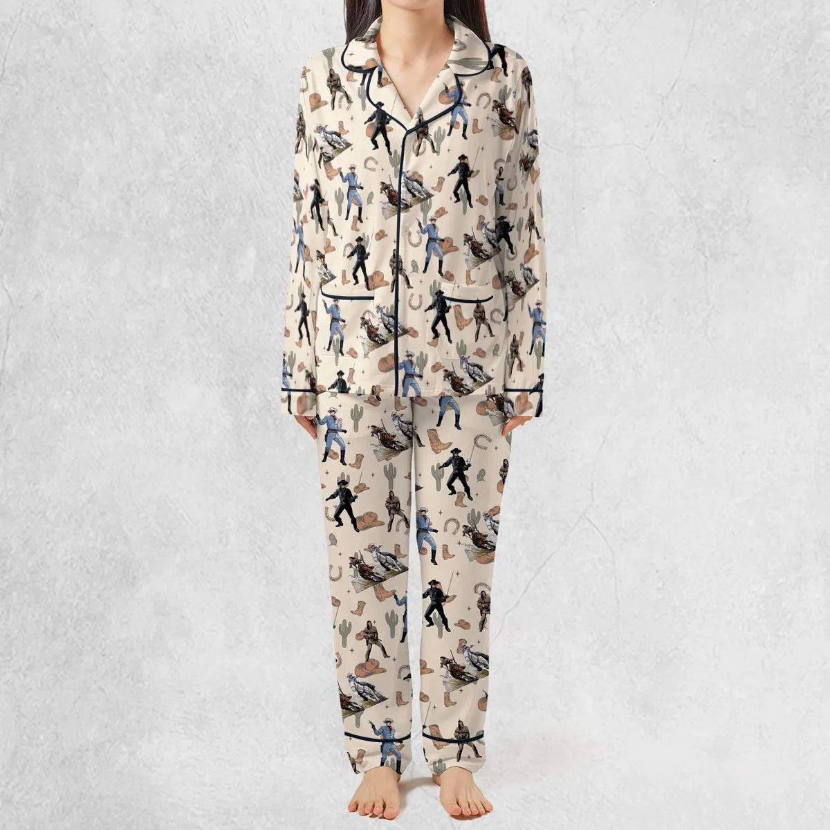 Old Western The Lone Ranger Zorro Tarzan Pajamas Set
