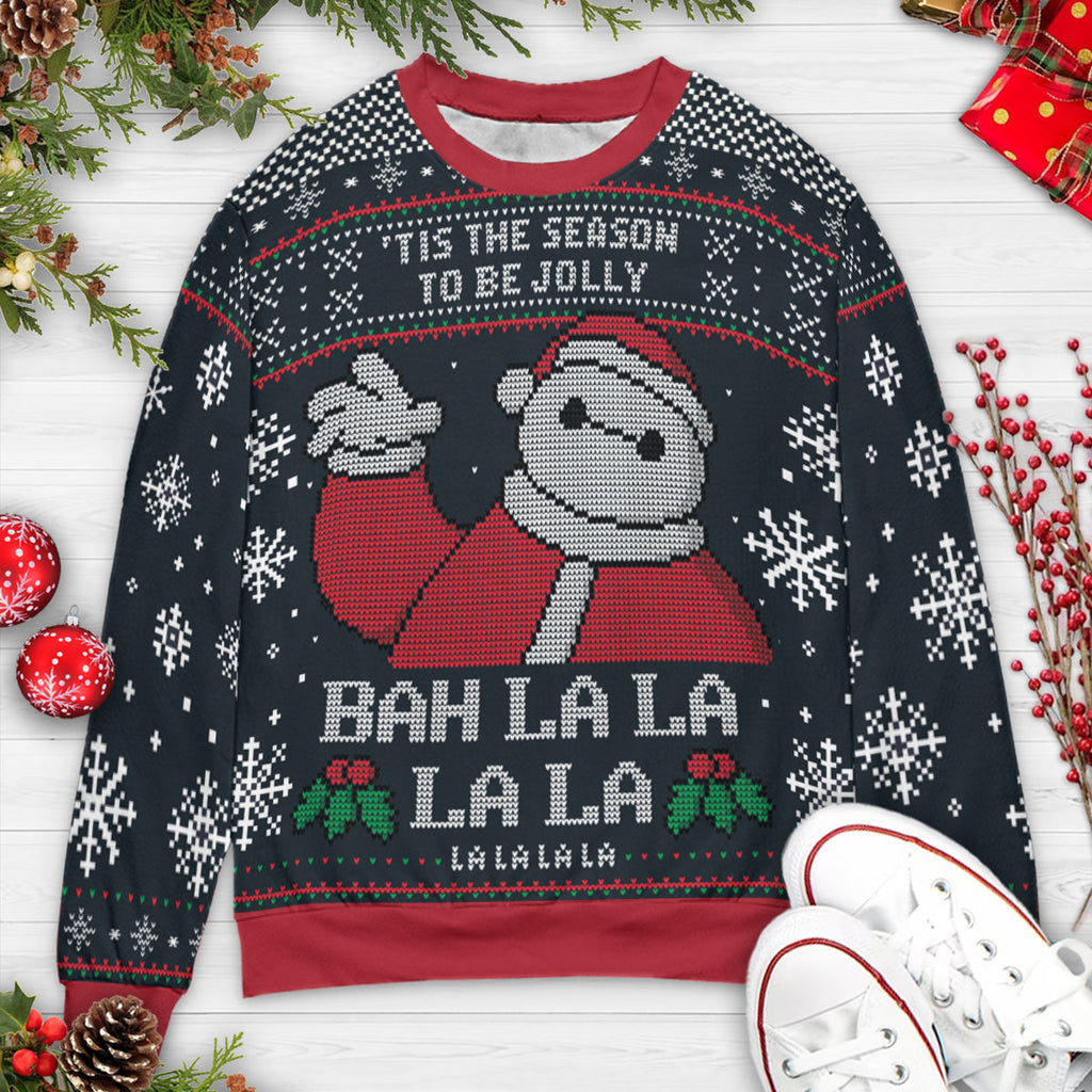 Tis The Season To Be Jolly Ugly Christmas Sweatshirt