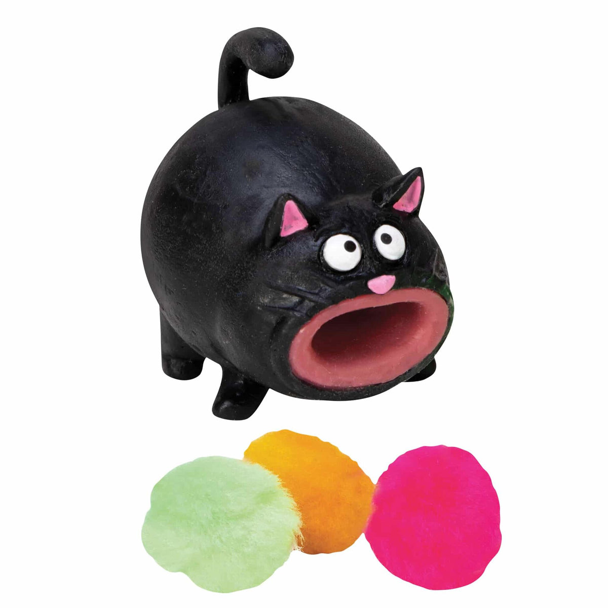 Pom Pom Launching Cat Toy