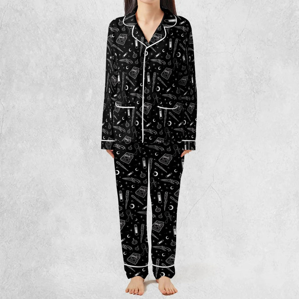 Buffy The Vampire Slayer Items Pattern Pajamas Set