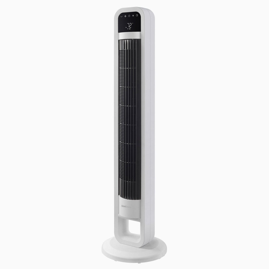 OmniBreeze Tower Fan With Internal Oscillation And Wi-Fi