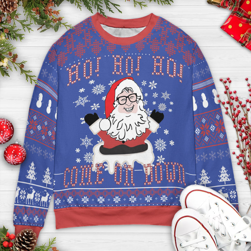 Come On Down Ugly Christmas Sweatshirt