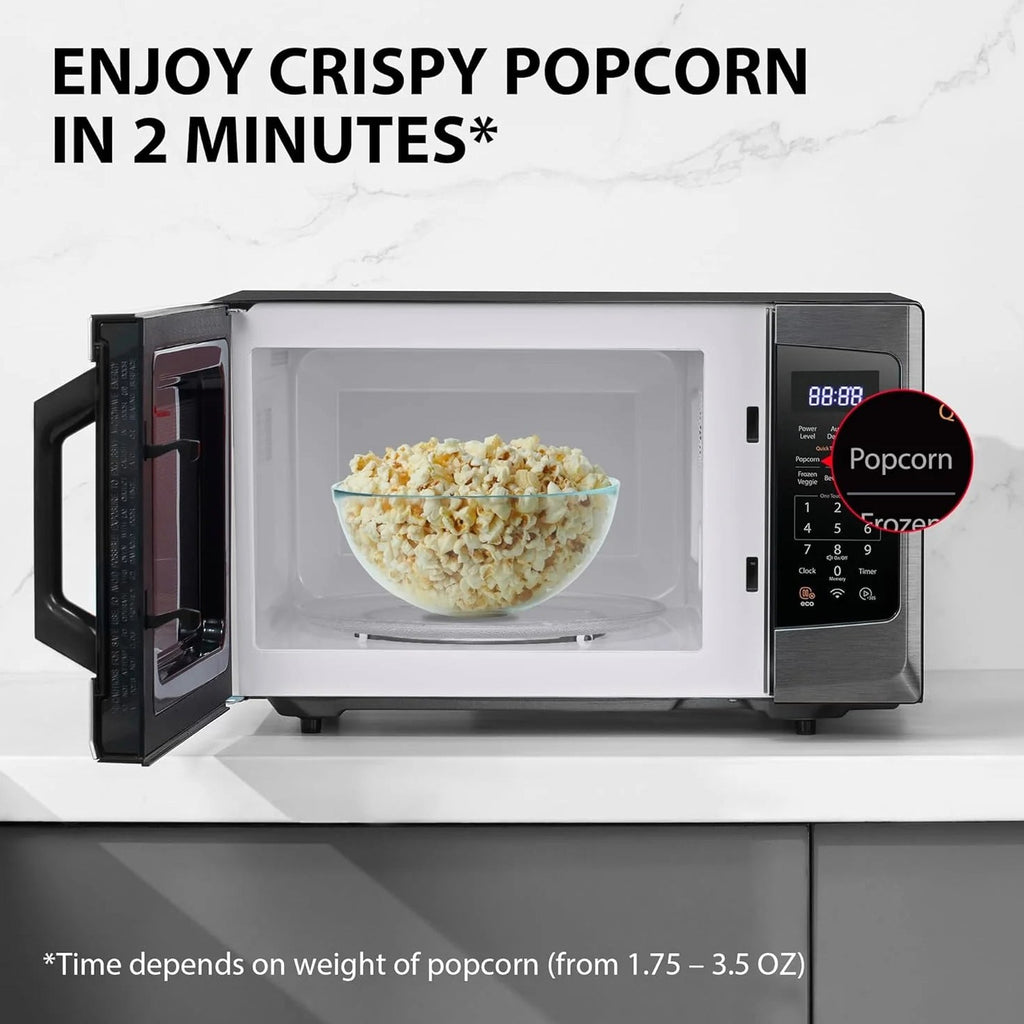TOSHIBA 4-in-1 Countertop Microwave Oven, 1.5 Cu Ft, 1000W, Silver - ML-EC42P(SS)