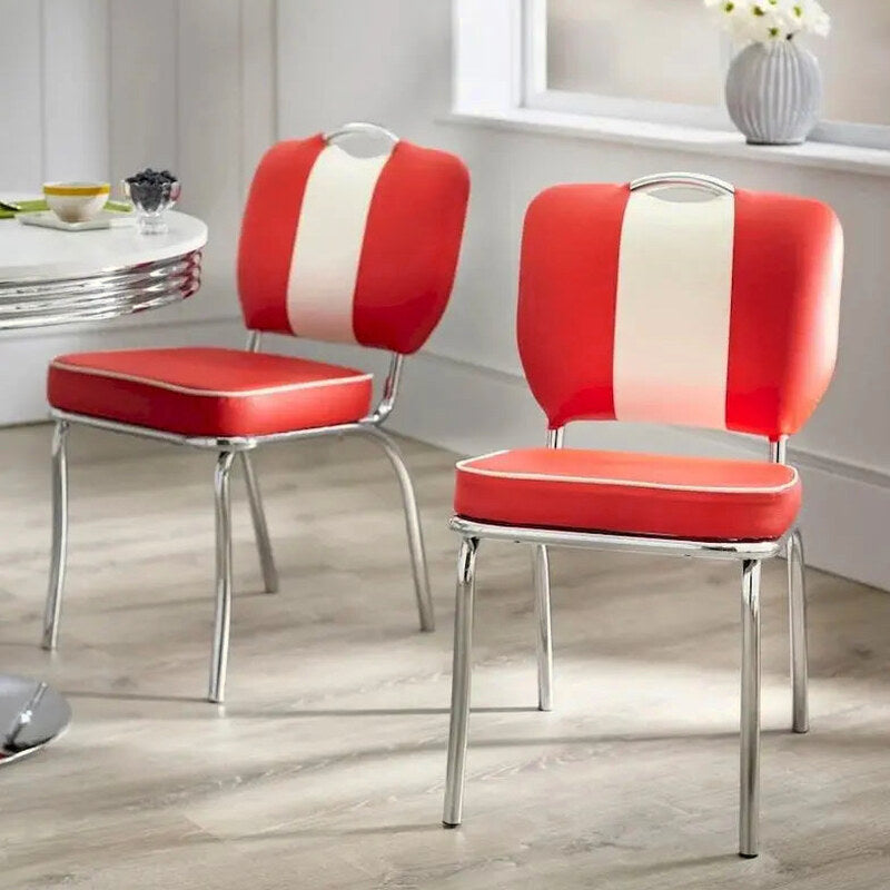 Simple Living 5-Piece Retro Dining Set With Laminated MDF Table Top - Raleigh