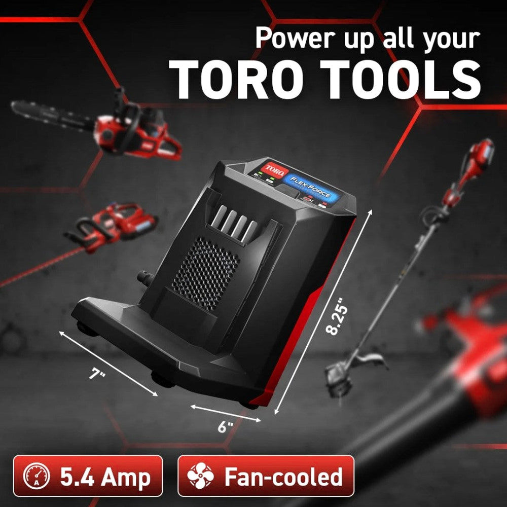 TORO Flex-Force Power System 60 Volt Max Lithium-Ion Battery Charger