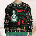 Who Needs A Hug ELF Ugly Christmas Sweatshirt
