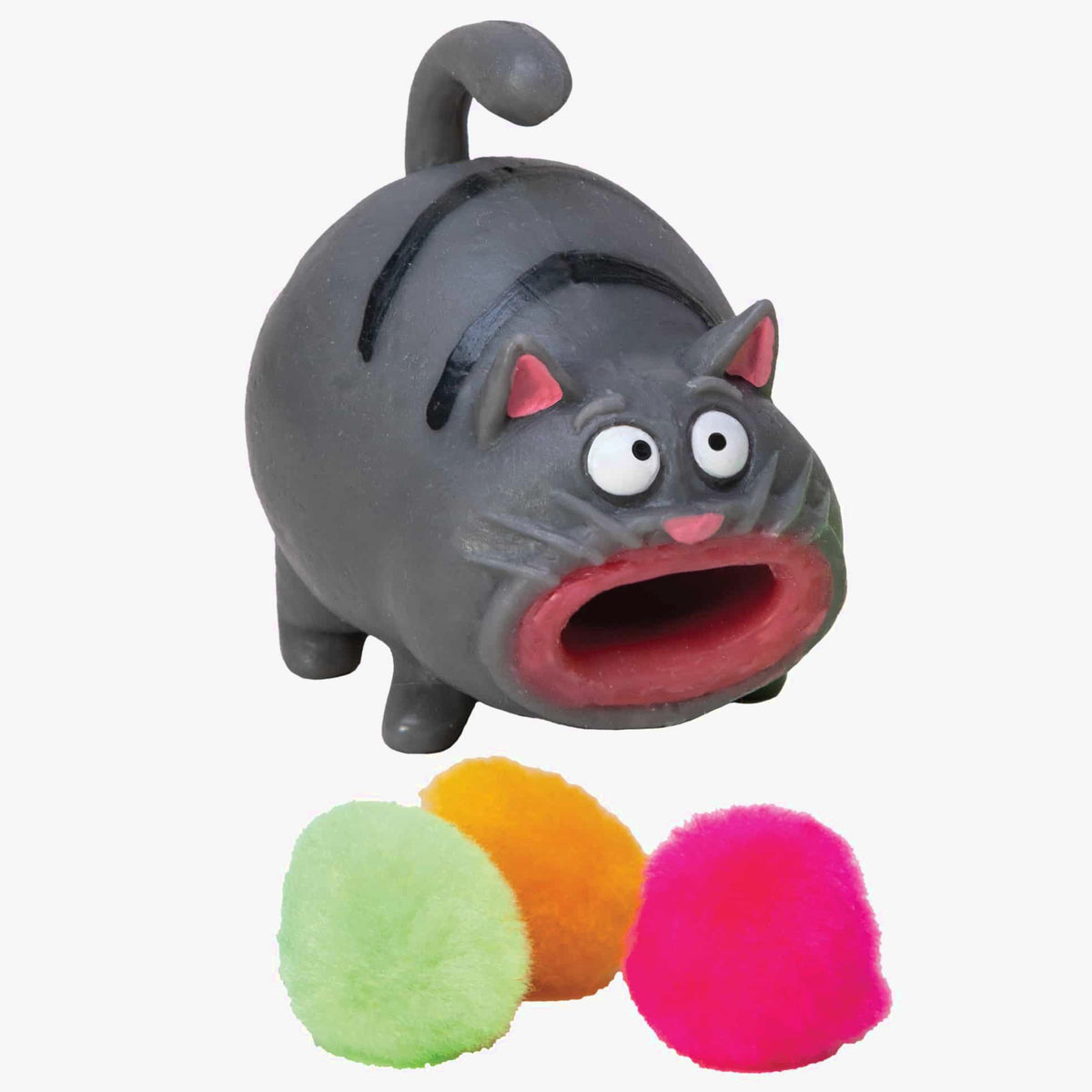 Pom Pom Launching Cat Toy