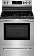 Frigidaire 30in Stainless Steel Electric Range - Freestanding Oven And Cooktop Combo