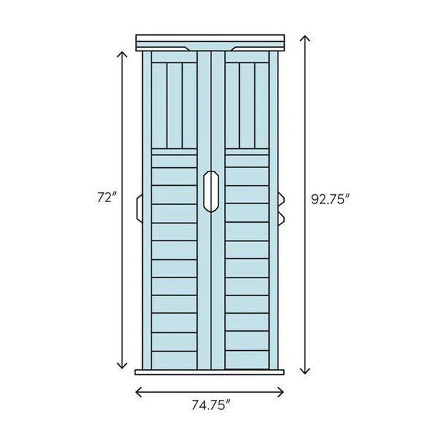 Suncast Resin Storage Shed 6 ft. 3 in. W x 5 ft. 6 in. D - BMS6510D
