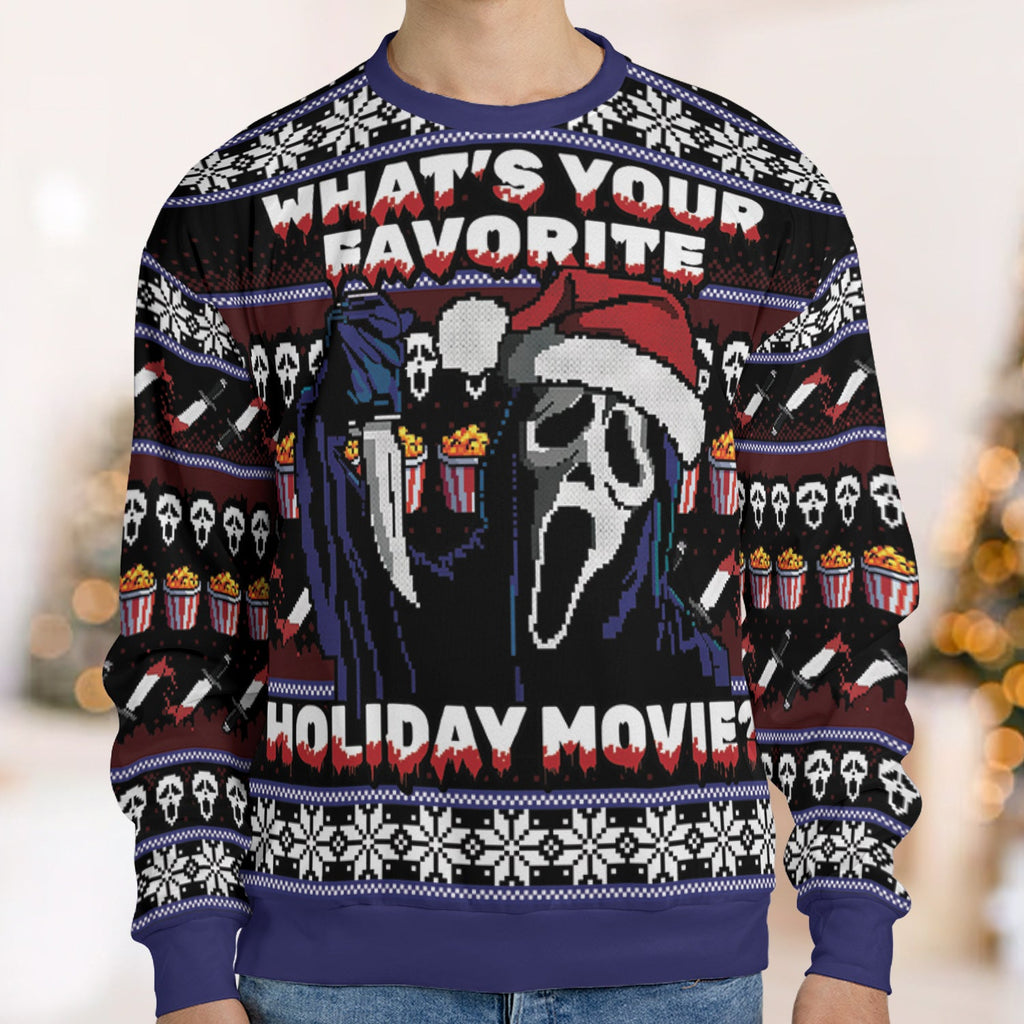 Holiday Scream Ugly Christmas Sweatshirt