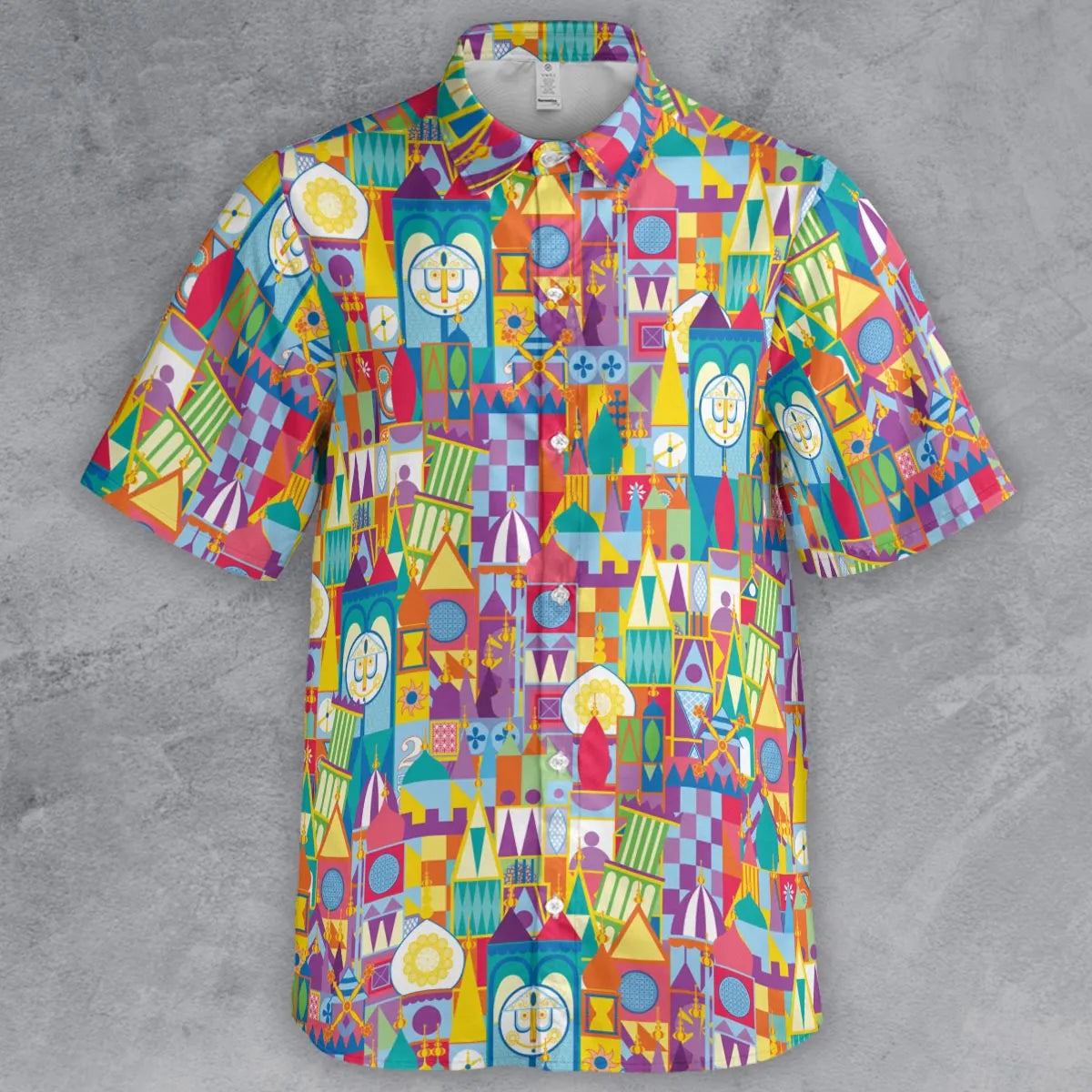 It's a Small World Button Down Shirt