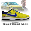 Brian O'connor Evo VIII Fast and Furious New Editon Low Top Shoes