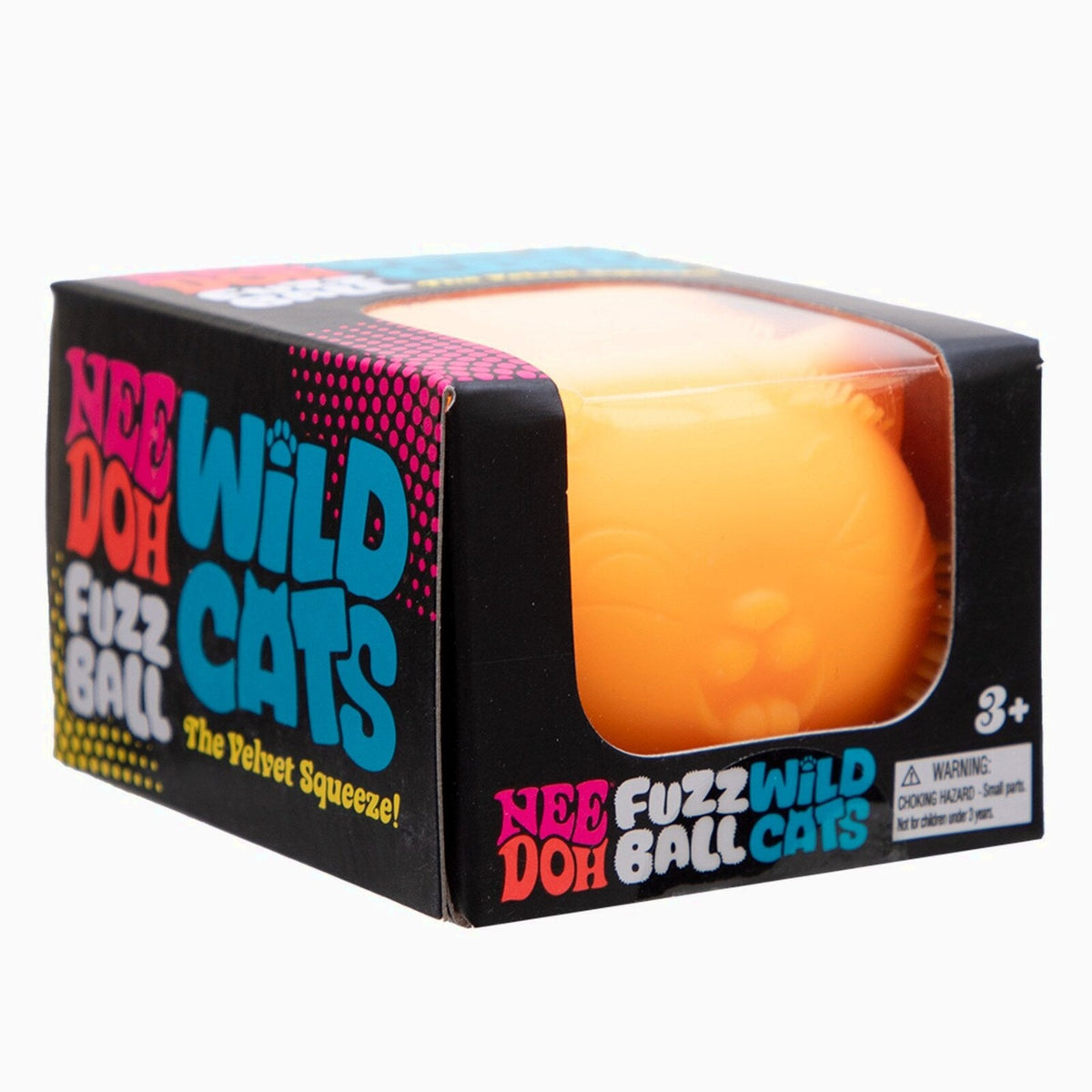 Velvety Cat Squeeze Toy