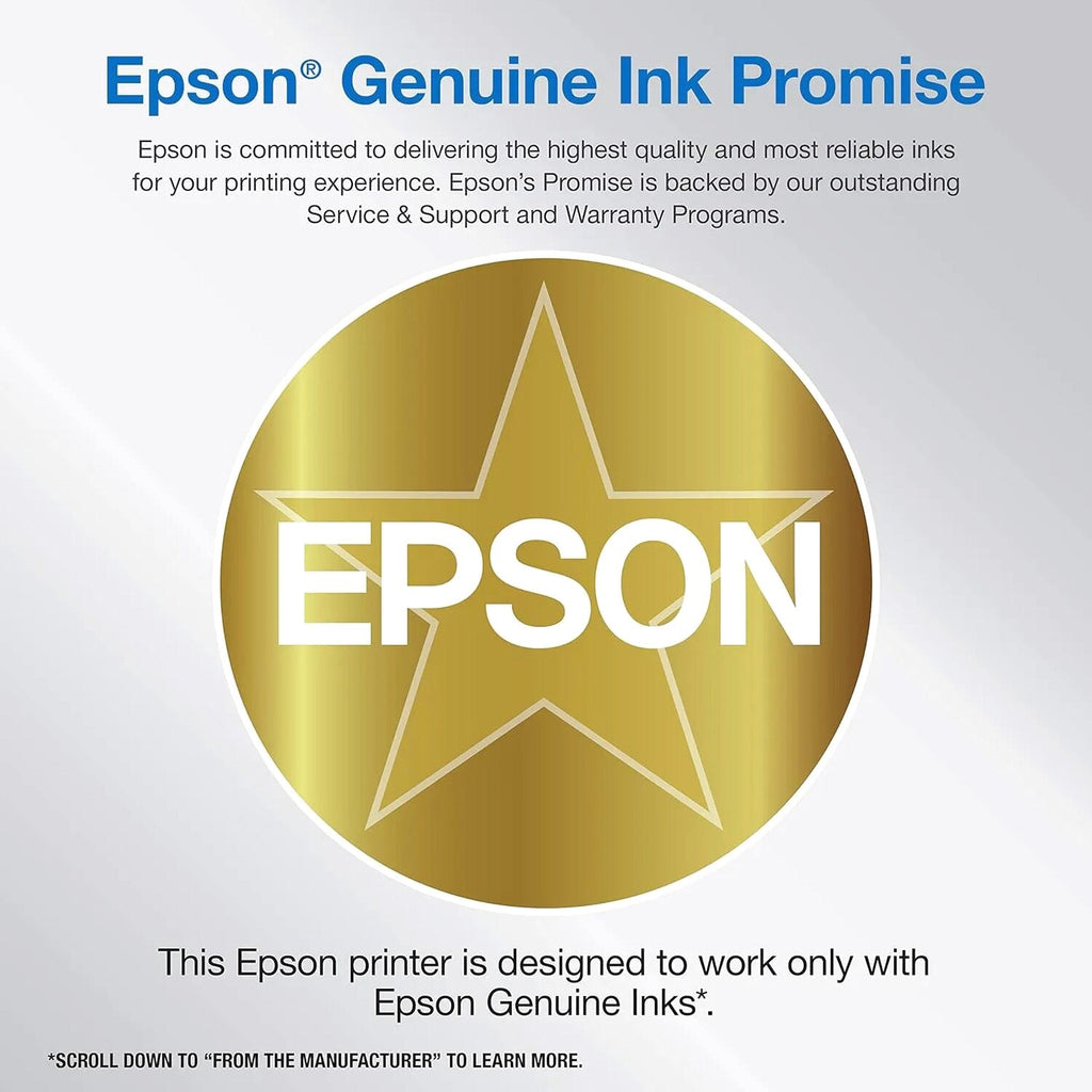 Epson EcoTank ET-4800 Wireless All-in-One Inkjet Printer, White - ET-4800