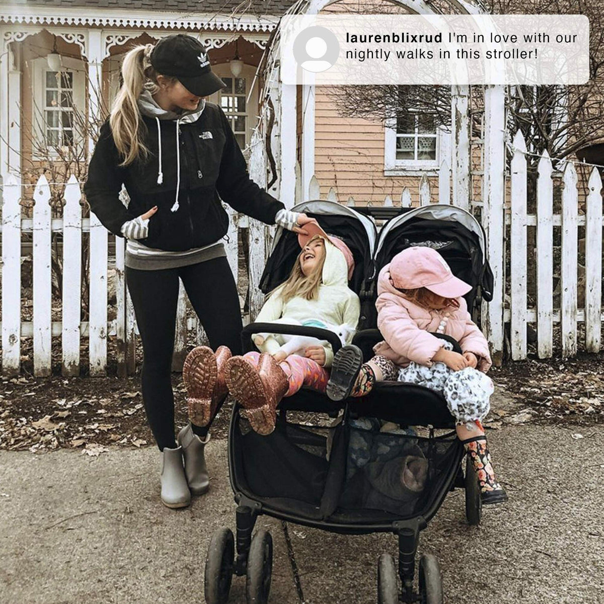 Jeep Destination Ultralight Side x Side Double Stroller, 80 Pounds Total - Destination