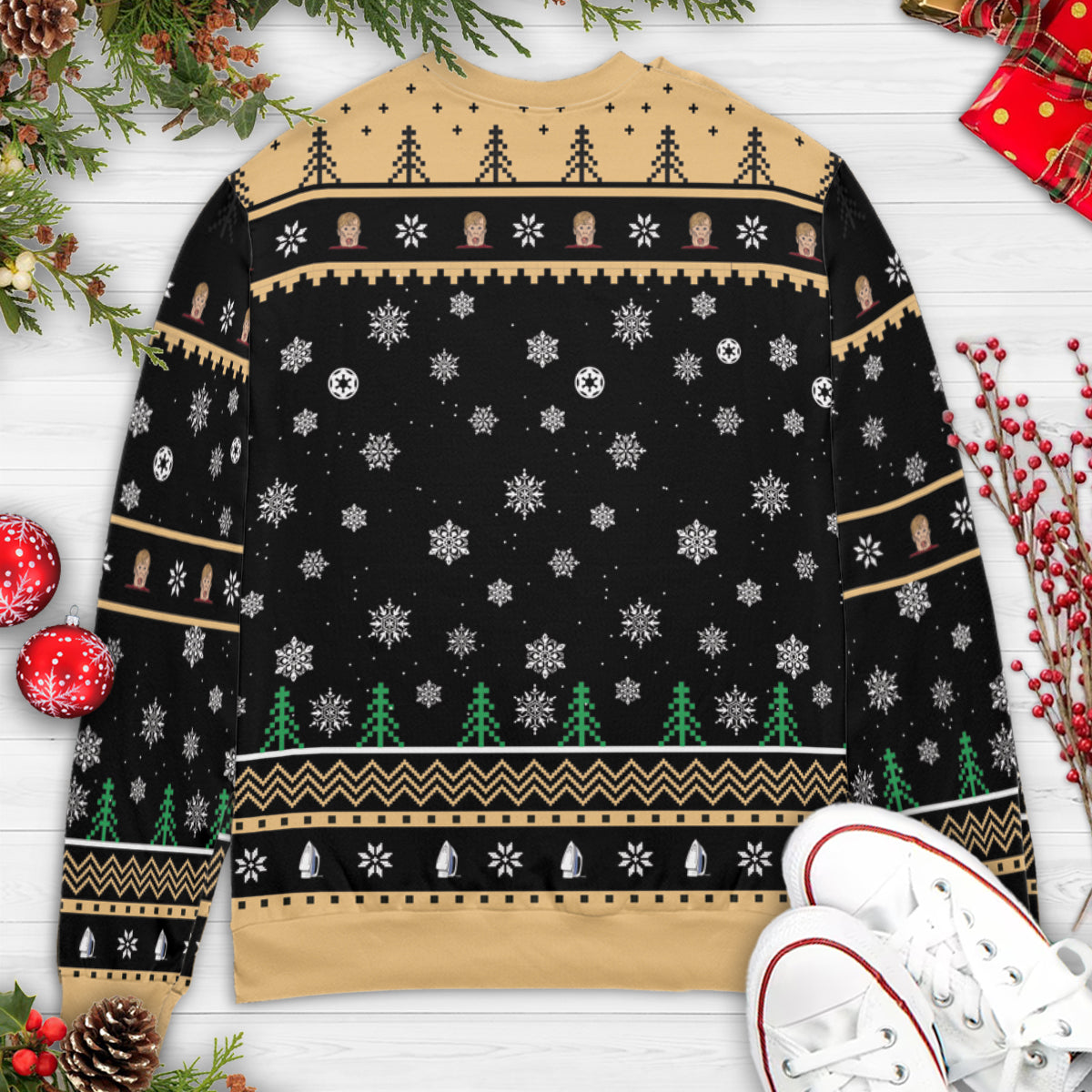 Ralphie Saves the Day Ugly Christmas Sweatshirt
