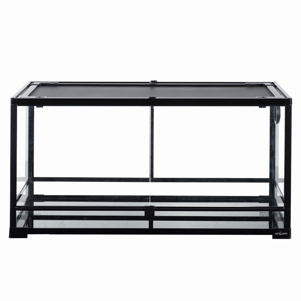 REPTI-ZOO Glass Terrarium, Front Double Doors, 40 Gallon
