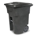 96 Gal. Trash Can With Quiet Wheels And Lid - ANA96-00BKS