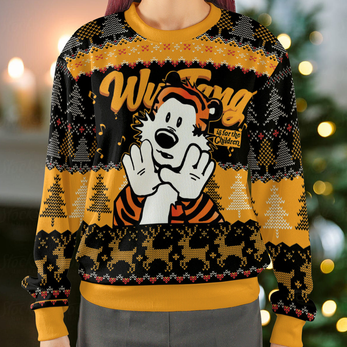 Tiger Is For The Children Ugly Christmas Sweatshirt