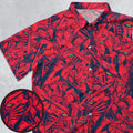 Gundam Camo Magenta Gundam Button Down Shirt