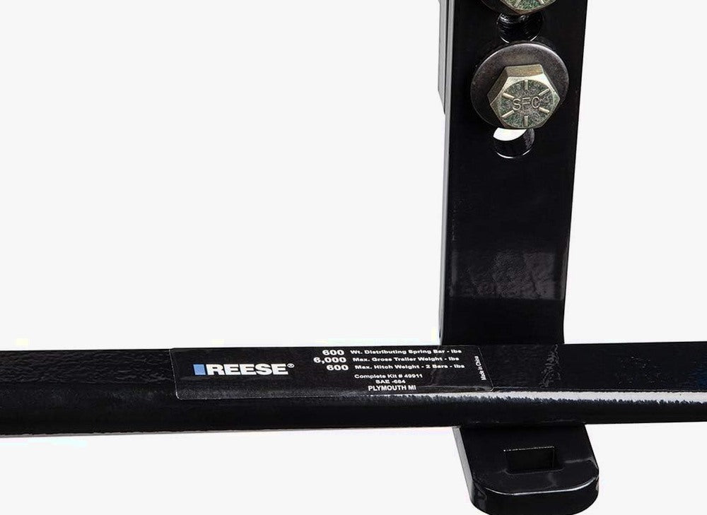 REESE Pro Round Bar Weight Distribution Kit, 8,000 lbs. Capacity - 49912