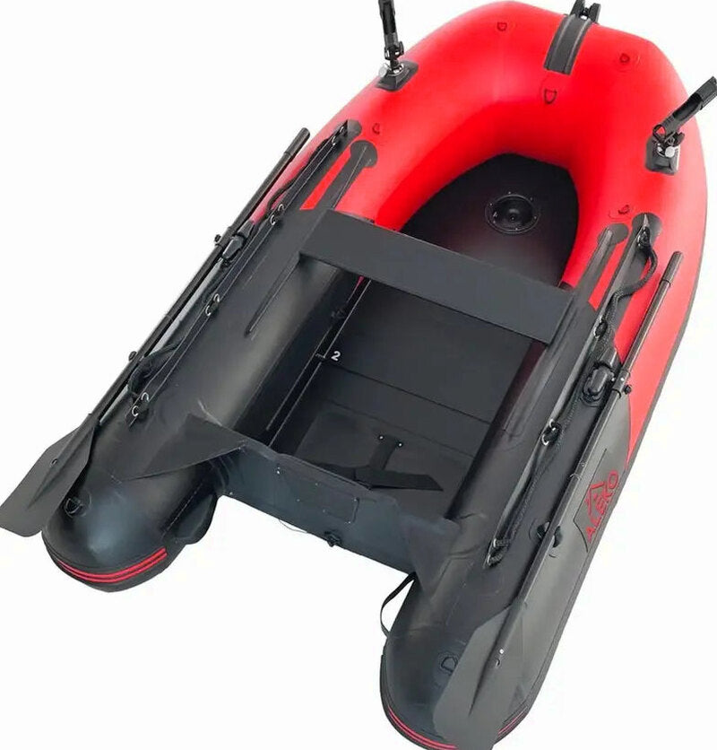 Inflatable Dinghy Tender, 8'5, Red/Black, PVC With Aluminum Floor - BT85RBK