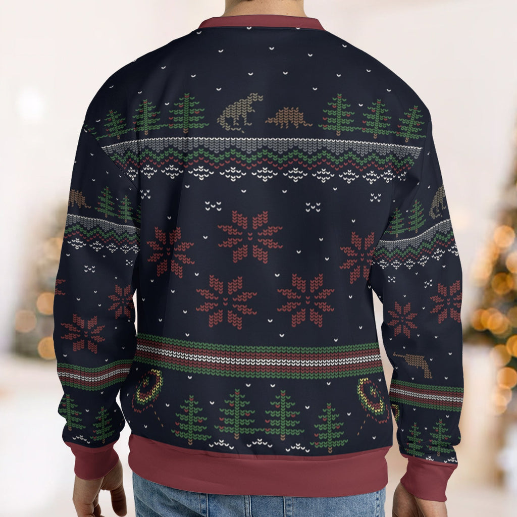 Shiny Xmas Firefly Ugly Christmas Sweatshirt