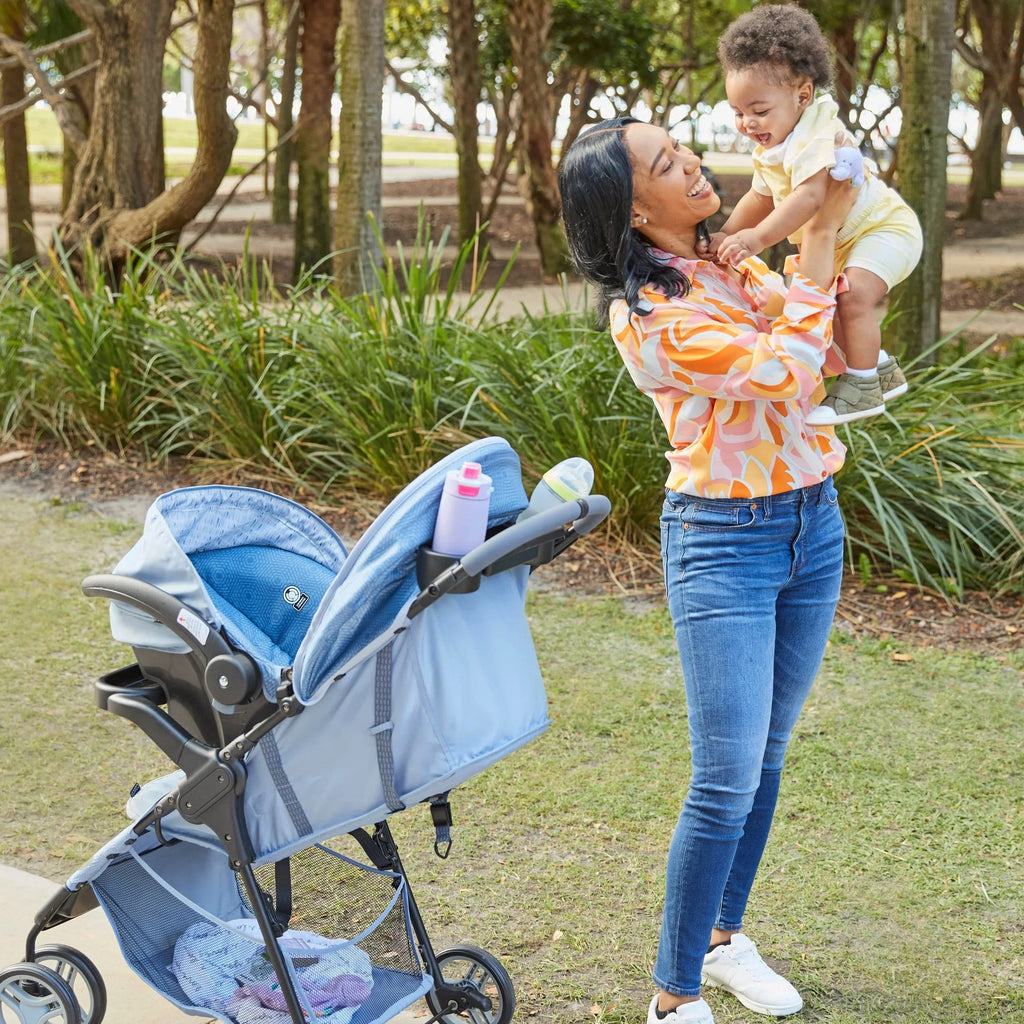 Cosco Kids Lift & Stroll DX Travel System, Gray Arrows - DX