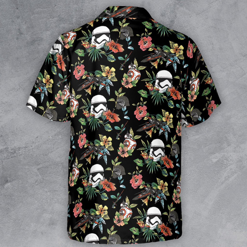 Tropic Wars Star Wars Button Down Shirt