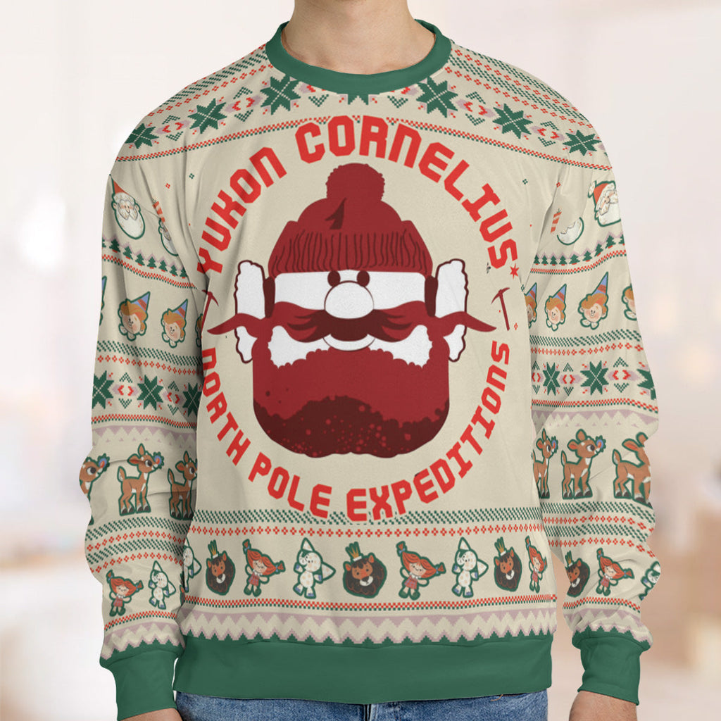 Yukon Cornelius North Pole Ugly Christmas Sweatshirt