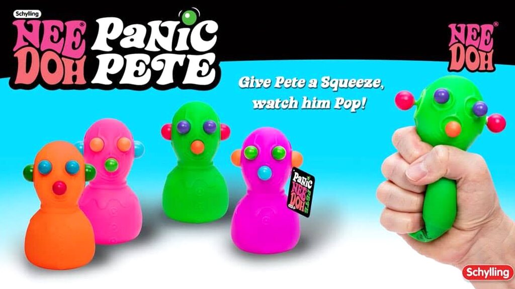 Pop Out Face Squeeze Toy