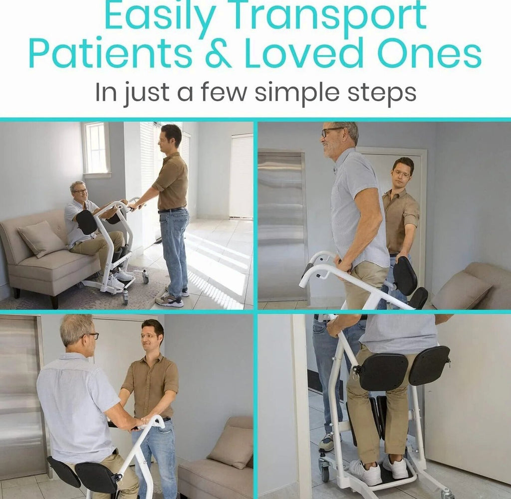 Vive Sit-to-Stand Patient Lift Transfer Aid, 400 lbs