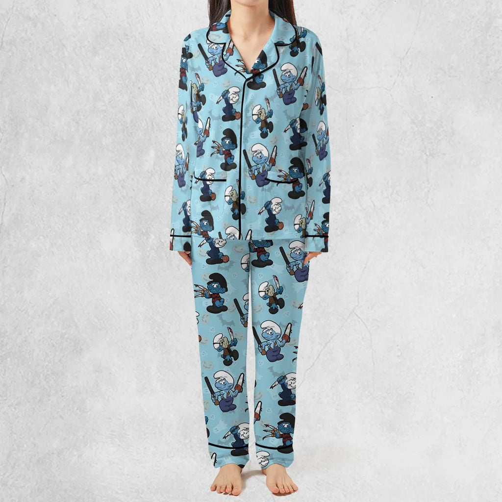 Horror Smurfs Pajamas Set