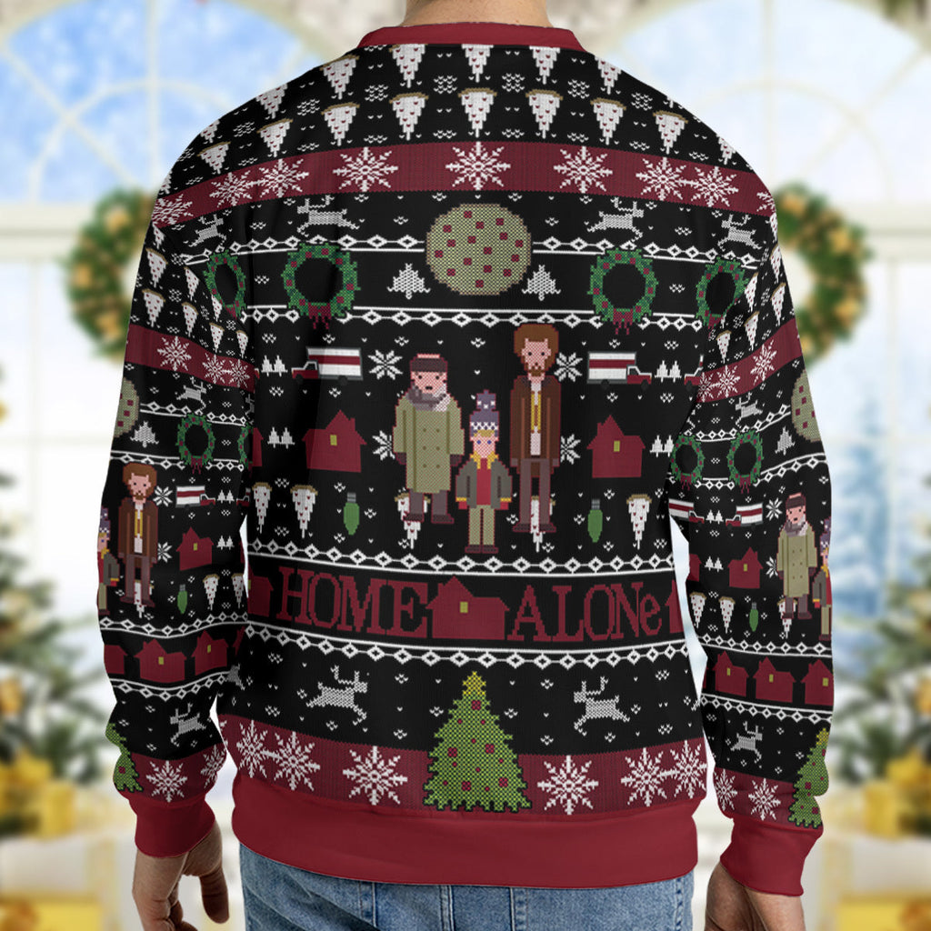 Holiday Mischief Home Alone Ugly Christmas Sweatshirt