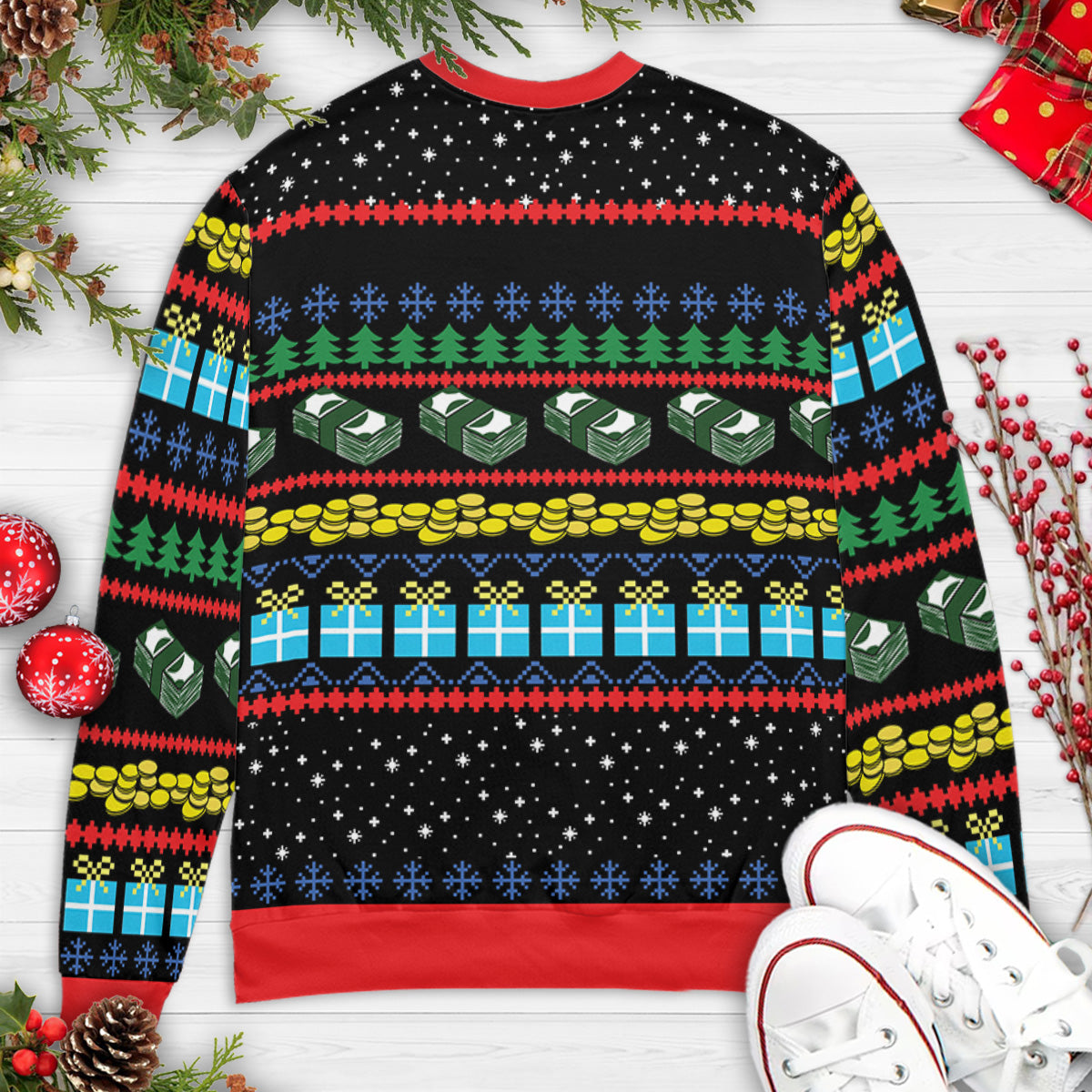 Bah! Humbug Dab Ugly Christmas Sweatshirt